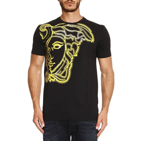 mens versace t shirt|versace fitted shirts for men.